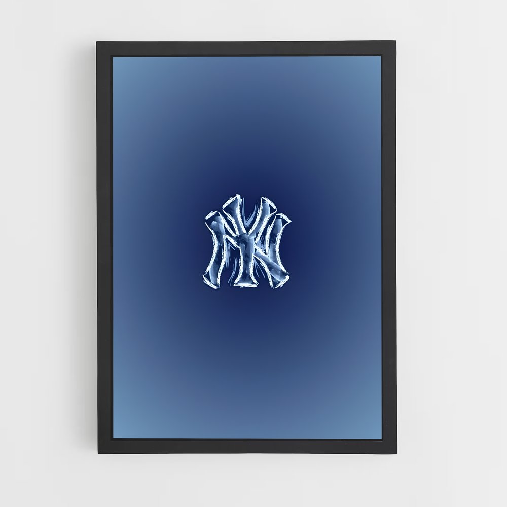Poster Bronx Blue – affiche Baseball (vue 2)